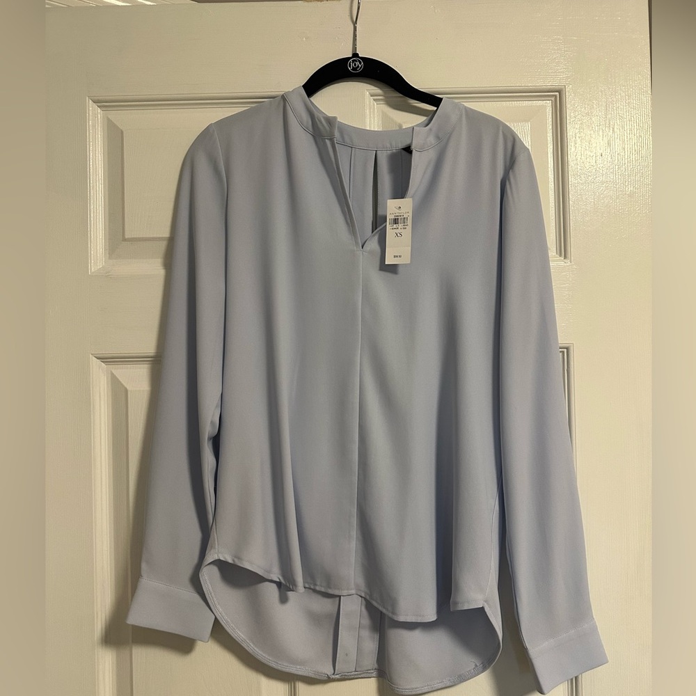 Ann Taylor lavender blouse